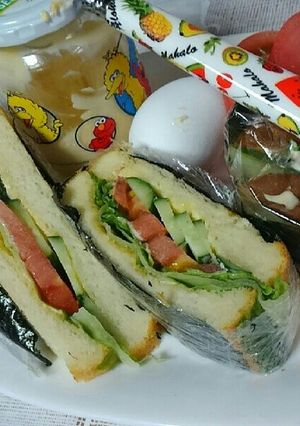 ❤ゆりさん風ブレイクタイムオープンサンド-レシピのメイン写真