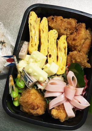 息子弁当！運動会総練習がんばれ〜！-レシピのメイン写真