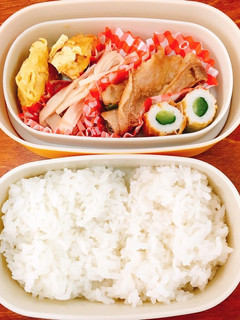 アスパラ肉巻き弁当(アスパラ肉巻き)-レシピのメイン写真