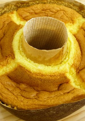 ワンランクアップした！シフォンケーキ-レシピのメイン写真