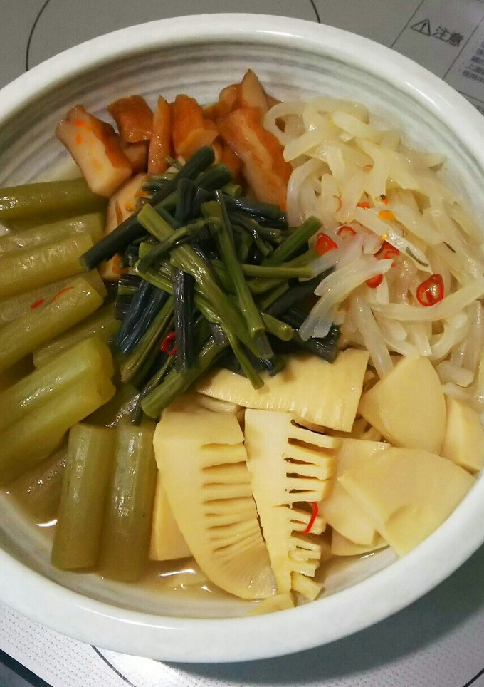 ふき&筍&わらびの炒め煮-レシピのメイン写真