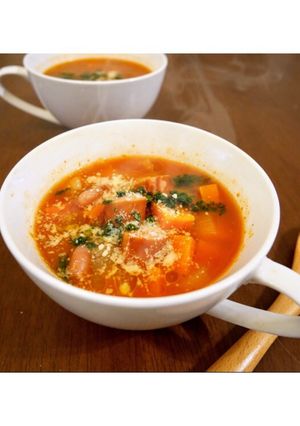 圧力鍋で旨味濃縮！ミネストローネ-レシピのメイン写真