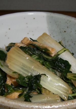 京菜の煮浸し-レシピのメイン写真