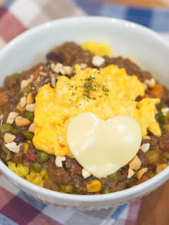 疲労回復キーマカレー丼-レシピのメイン写真