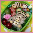 リラックマ 蜂 キャラ弁 春 遠足