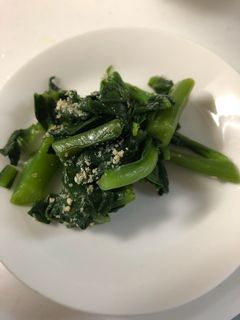 つるむらさき胡麻和え-レシピのメイン写真