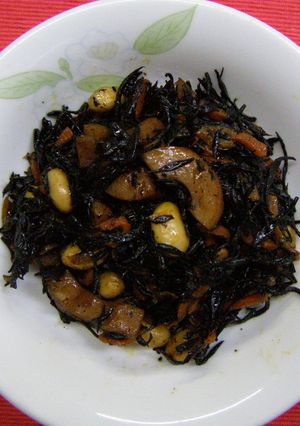 学校給食　ひじきの炒り煮-レシピのメイン写真