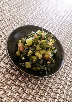 ♬大根葉のもろみ味噌炒め♬ご飯のお友に…-レシピのメイン写真