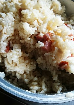 ベーコンのピラフ（無水鍋で炊く）-レシピのメイン写真