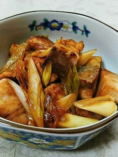 いなだとねぎの照り焼き-レシピのメイン写真