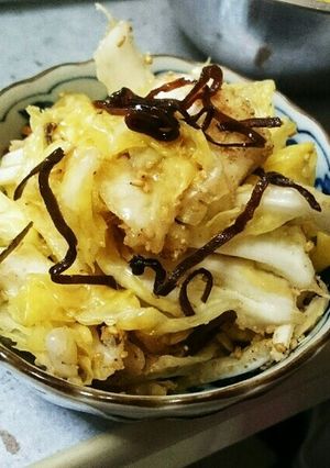 【簡単に】もみもみキャベツ-レシピのメイン写真