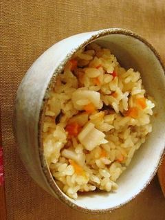 土鍋でご飯♪中華風炊き込みご飯-レシピのメイン写真