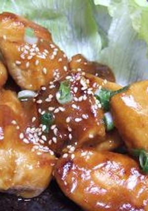 ☆鶏肉のからし醤油酢炒め☆-レシピのメイン写真