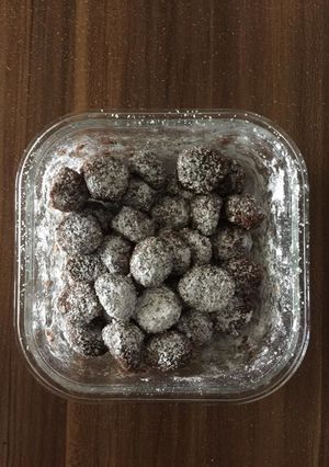 GF☆米粉のポルボローネ（ココア味）-レシピのメイン写真