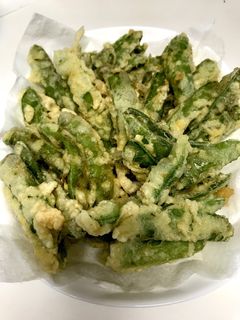 絹さや 天ぷら 大量消費-レシピのメイン写真