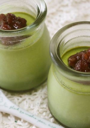 抹茶香る！抹茶パンナコッタ♪-レシピのメイン写真