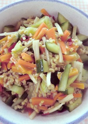 ひきわり納豆ピリ辛きざみ野菜-レシピのメイン写真