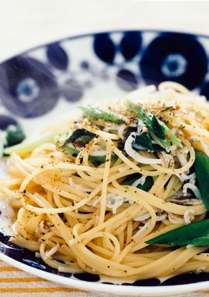 しらすと九条ネギの和風ペペロンチーノ-レシピのメイン写真