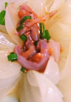 たまバターの塩辛のせ-レシピのメイン写真