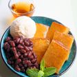 ❁和む味わい~麦茶カステラ羹冷やし善哉❁