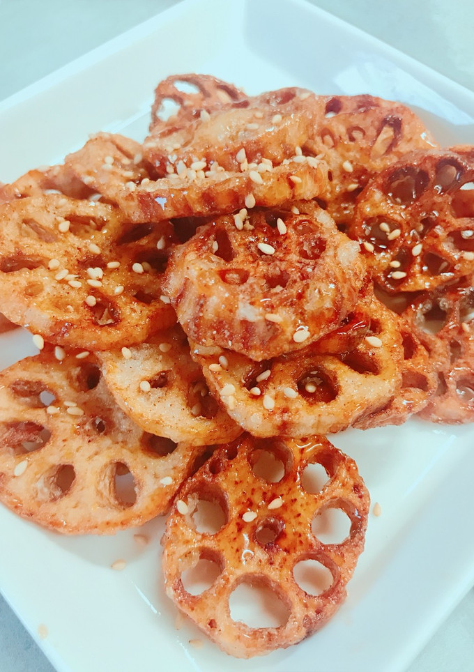 やみつき！甘辛れんこん揚げ-レシピのメイン写真