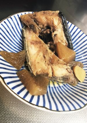 ☆ぶり頭の煮つけ☆-レシピのメイン写真