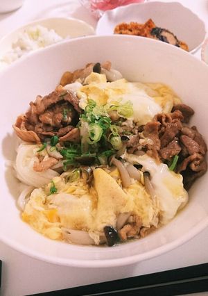 豚肉のあんかけうどん-レシピのメイン写真