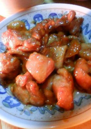 少ない材料@鶏肉のマーマレード焼き-レシピのメイン写真