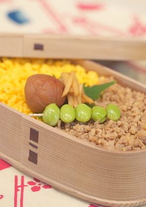 鶏そぼろ弁当#JKなつ弁ラストシーズン-レシピのメイン写真
