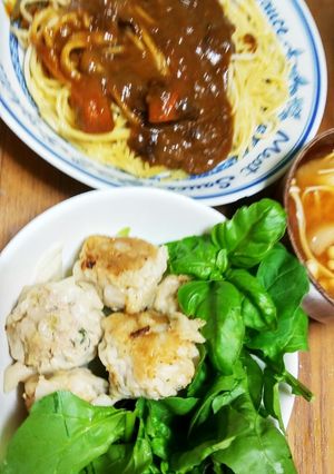 残った(レトルト)カレーリメイクパスタ-レシピのメイン写真