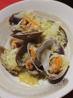 アサリの酒蒸し-レシピのメイン写真