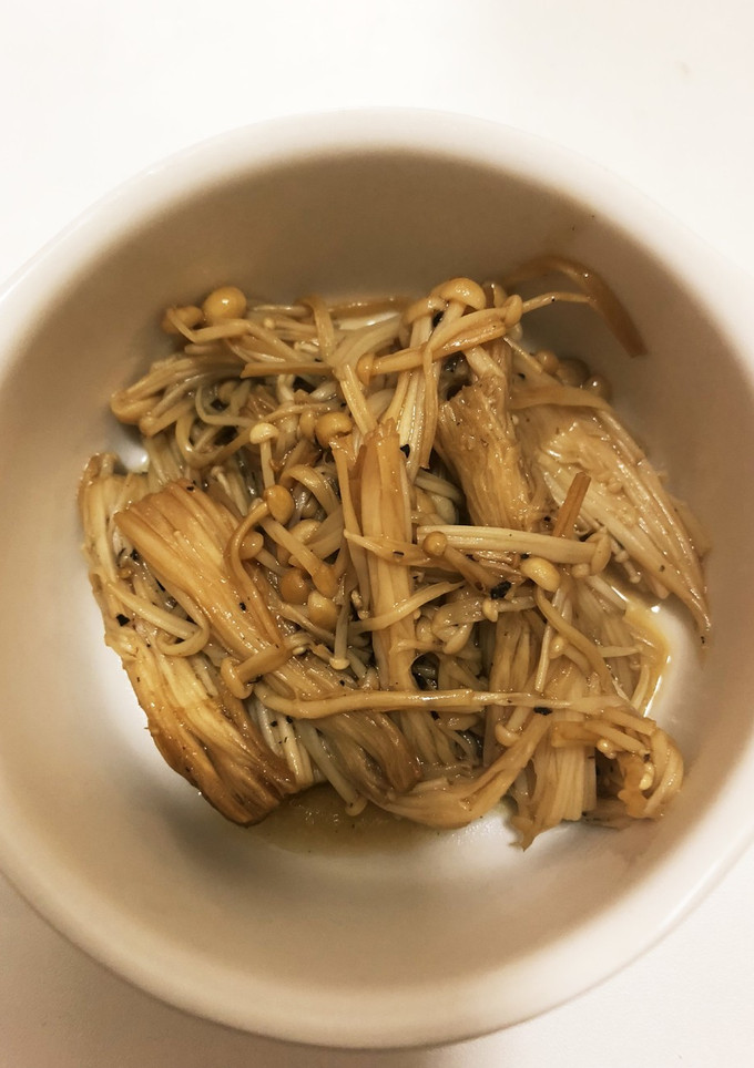 ごま油香るえのき茸炒め-レシピのメイン写真
