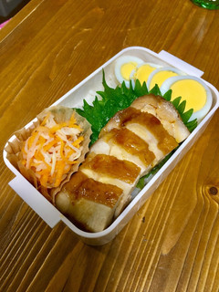 中学生女子 照り焼きチキン弁当-レシピのメイン写真