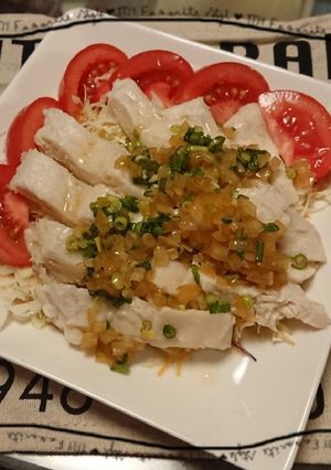 サラダチキン油淋鶏風☆-レシピのメイン写真