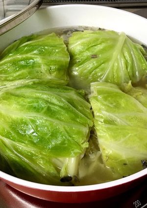 鯖缶と丸ごとキャベツdeヘルシー鍋♡-レシピのメイン写真