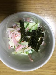 簡単さっぱり和風サラダ。-レシピのメイン写真