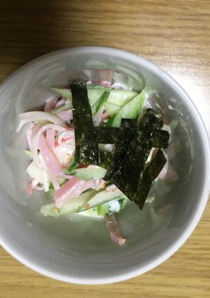 簡単さっぱり和風サラダ。-レシピのメイン写真