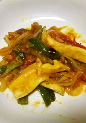 エリンギを美味しくナポリタン風に-レシピのメイン写真