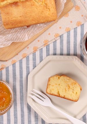 オレンジ風味のさわやかヨーグルトケーキ-レシピのメイン写真
