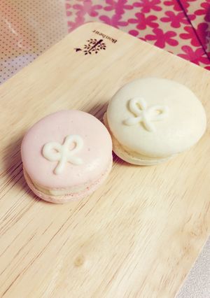 紅白マカロン-レシピのメイン写真