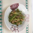 山フキとツナ缶の炒め物