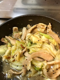 豚トロとキャベツの味噌炒め-レシピのメイン写真