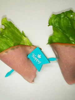 お弁当に!くるっとハムレタス-レシピのメイン写真