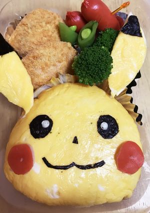 キャラ弁 ポケモン ピカチュウ★-レシピのメイン写真