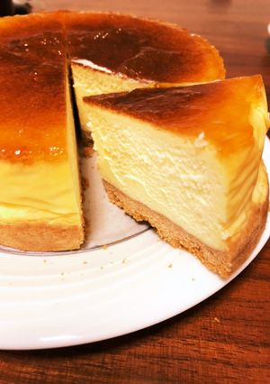混ぜるだけ!濃厚本格チーズケーキ-レシピのメイン写真