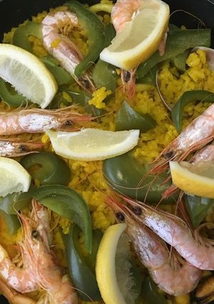 スペイン国内食材使用☆海老パエリア-レシピのメイン写真