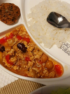 ミックスビーンズとみじん野菜のカレー炒め-レシピのメイン写真