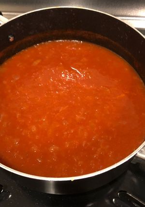 簡単！トマト缶と玉ねぎで作るトマトスープ-レシピのメイン写真
