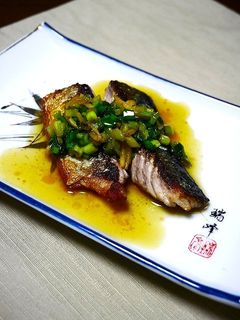 中性脂肪対策!焼き鯖の葱生姜油-レシピのメイン写真