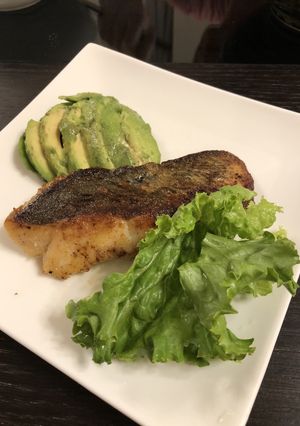 魚 スズキのムニエル から揚げ粉で味付け-レシピのメイン写真